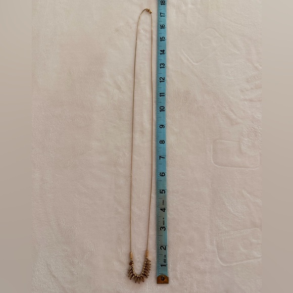 Madewell Vintage Gold Adjustable Necklace with Gold Discs - Picture 6 of 7